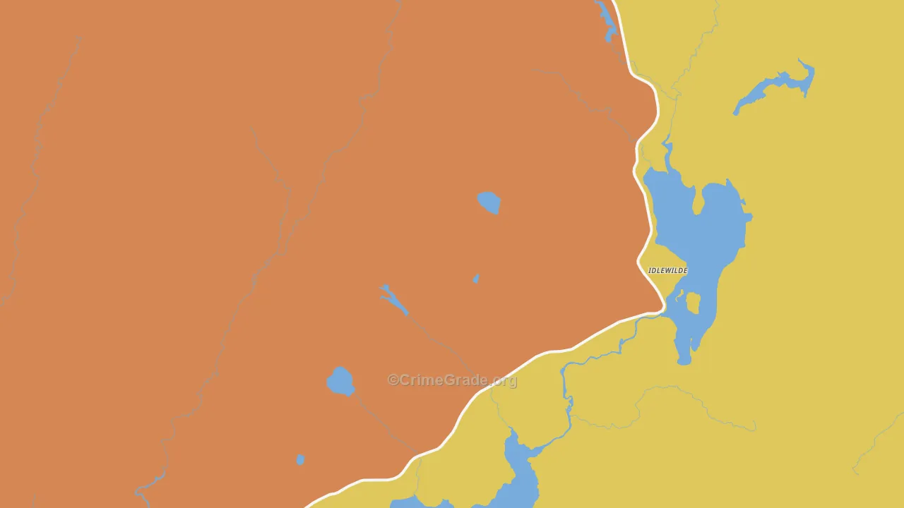 The Glen, NH Map of Assault Rates