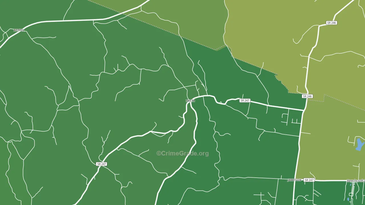 Theta, TN Map of Assault Rates