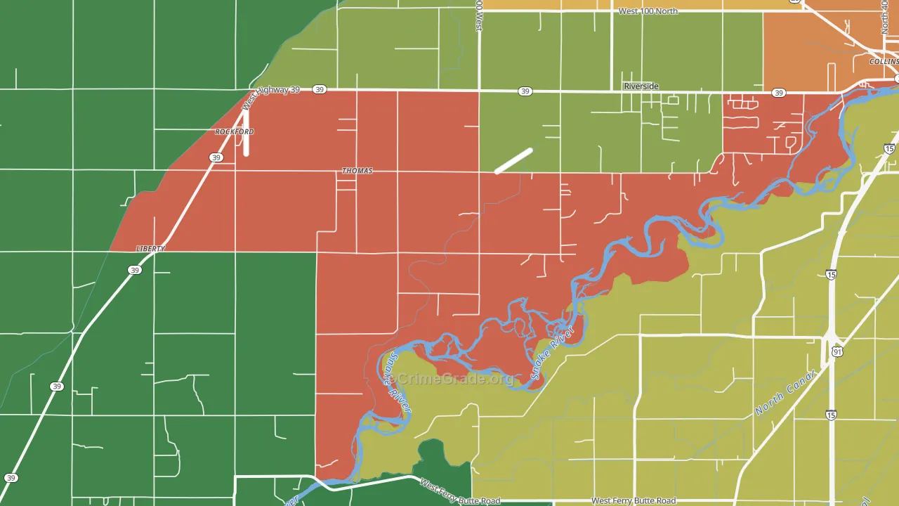 Thomas, ID Map of Assault Rates