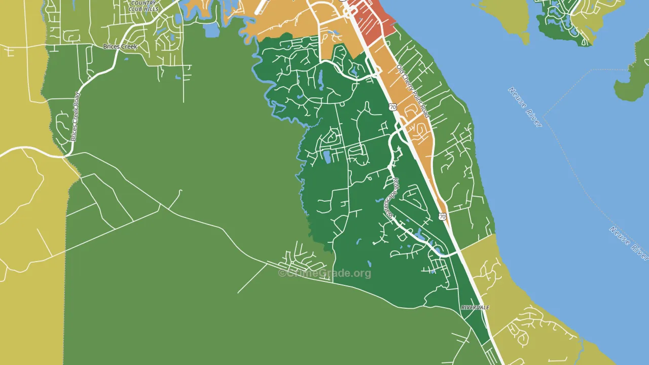 Thurman, NC Map of Assault Rates