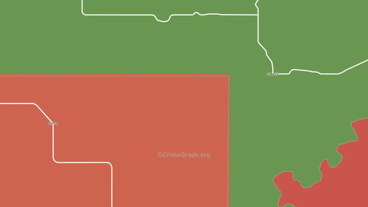 Timmer, ND Map of Assault Rates