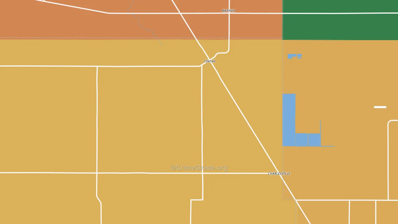 Tintah, MN Map of Assault Rates