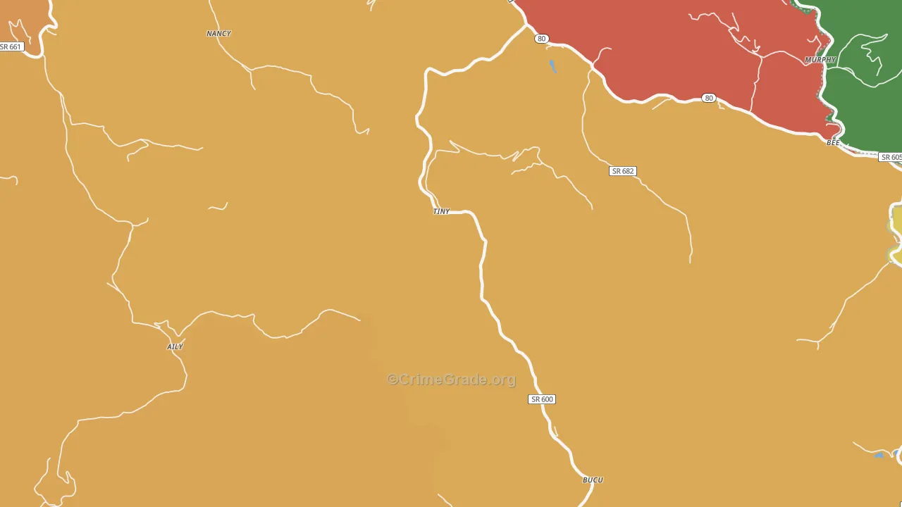 Tiny, VA Map of Assault Rates