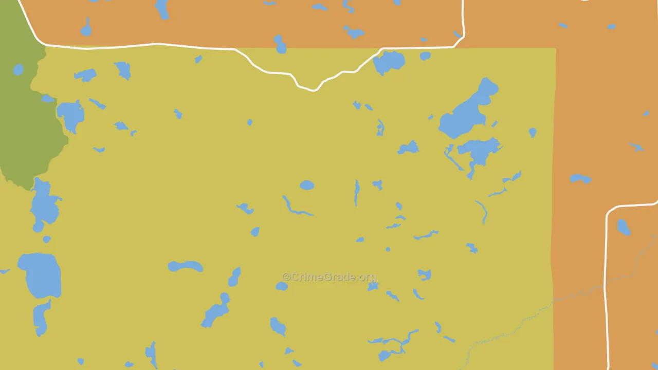 Togo, MN Map of Assault Rates