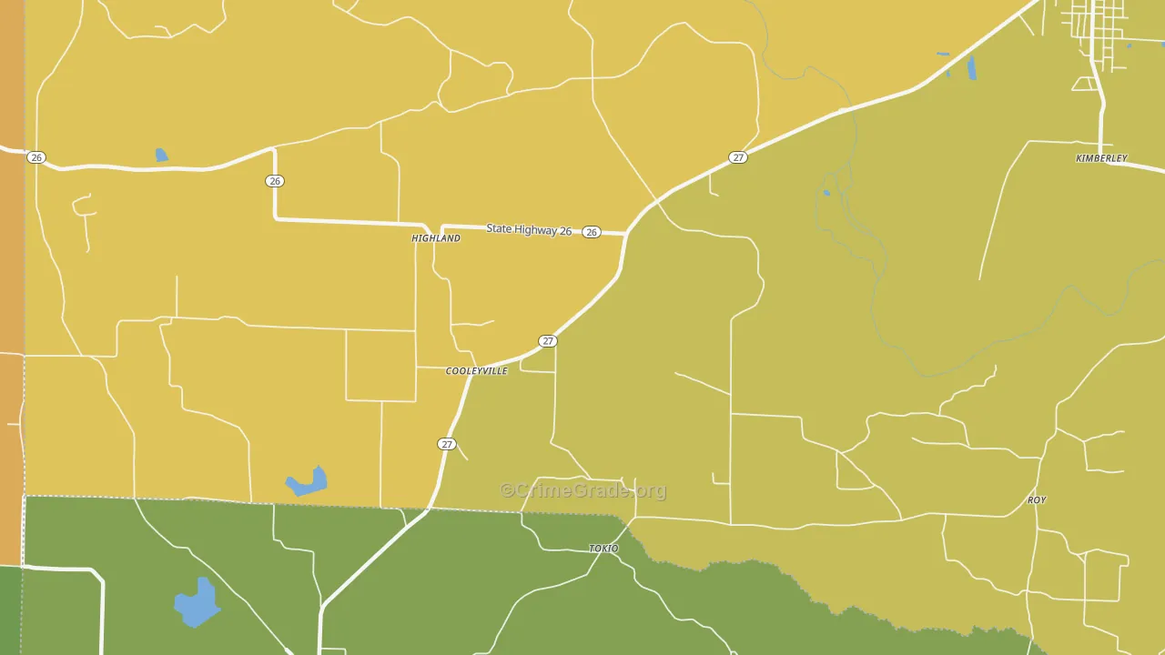 Tokio, AR Map of Assault Rates