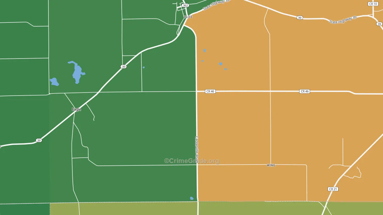 Tonawanda Indian Reservation, NY Map of Assault Rates