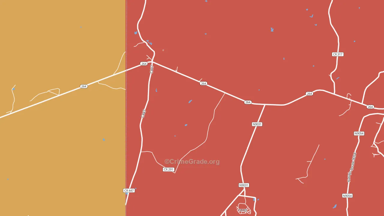 Toyei, AZ Map of Assault Rates