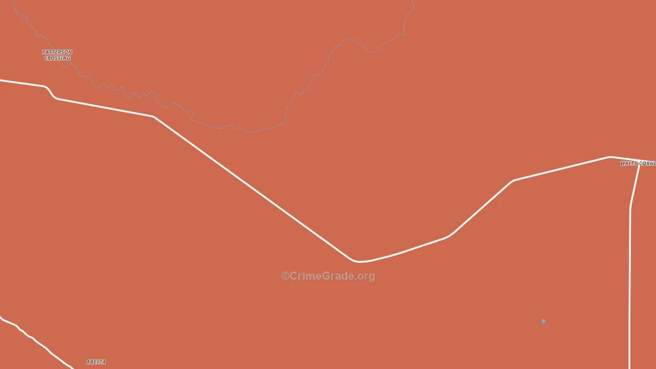 Trinchera, CO Map of Assault Rates