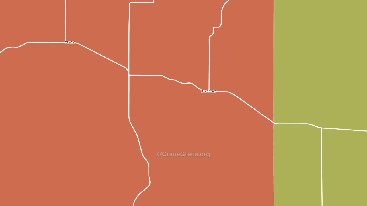 Tryon, NE Map of Assault Rates