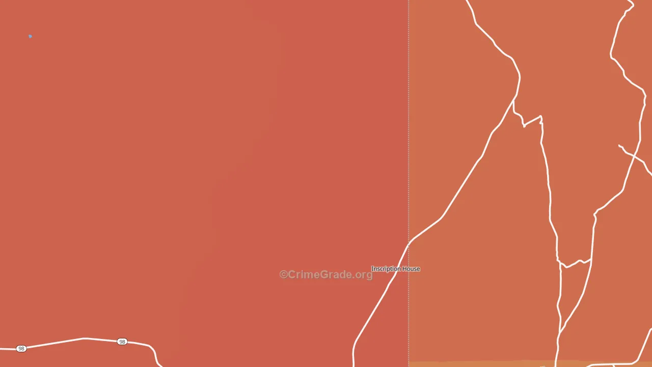 Tsegi, AZ Map of Assault Rates