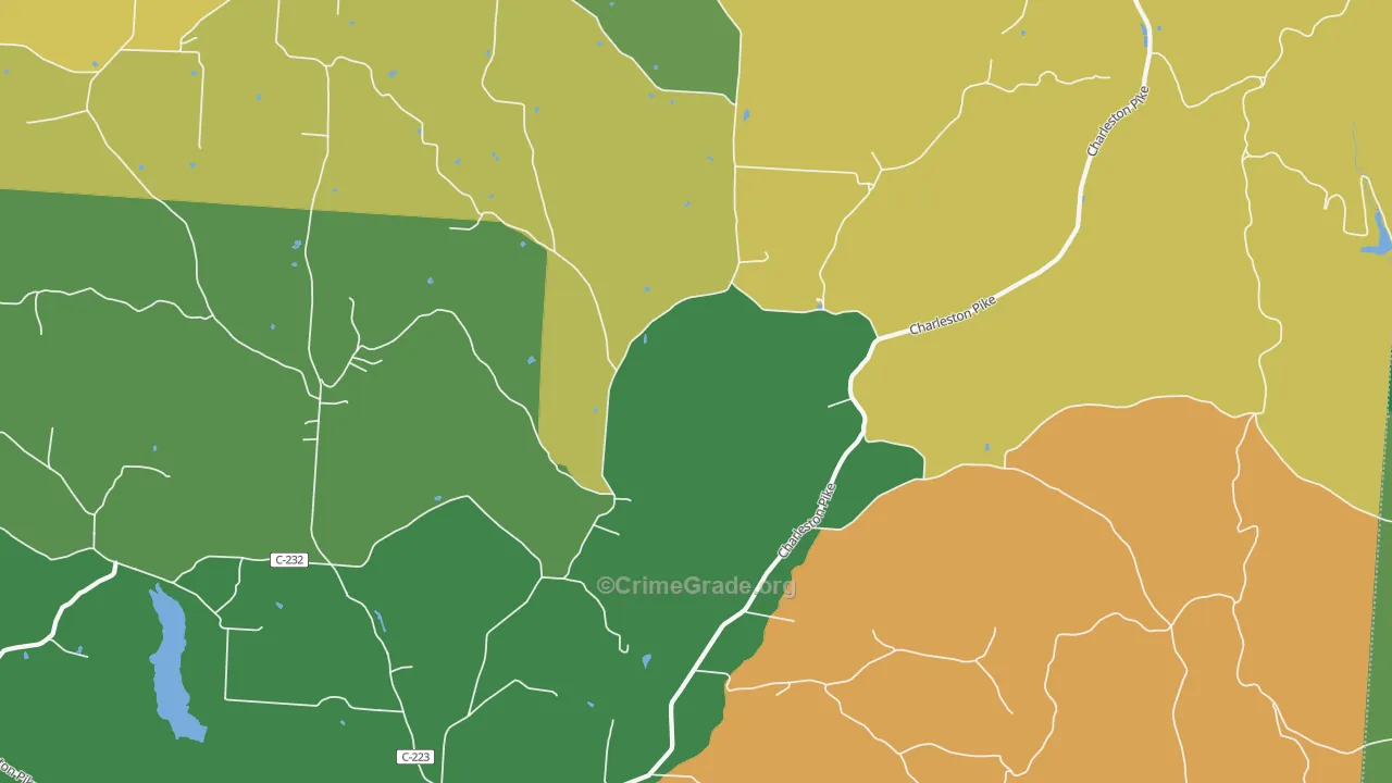 Tucson, OH Map of Assault Rates
