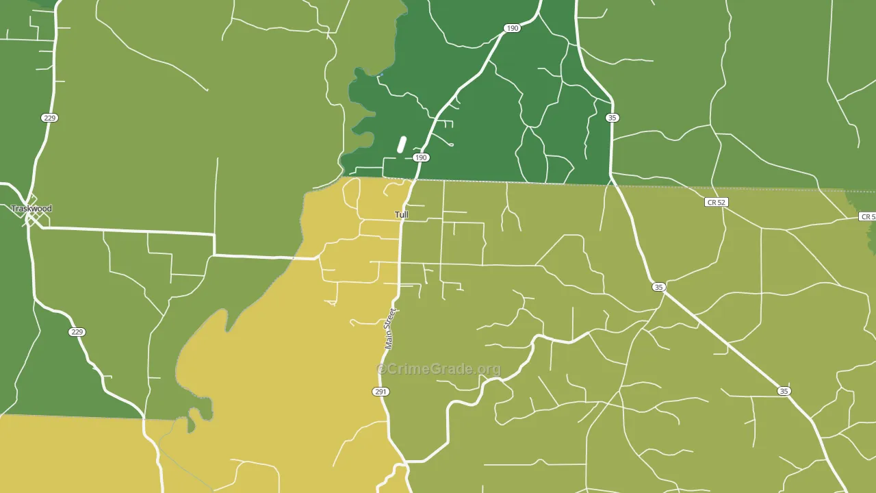 Tull, AR Map of Assault Rates
