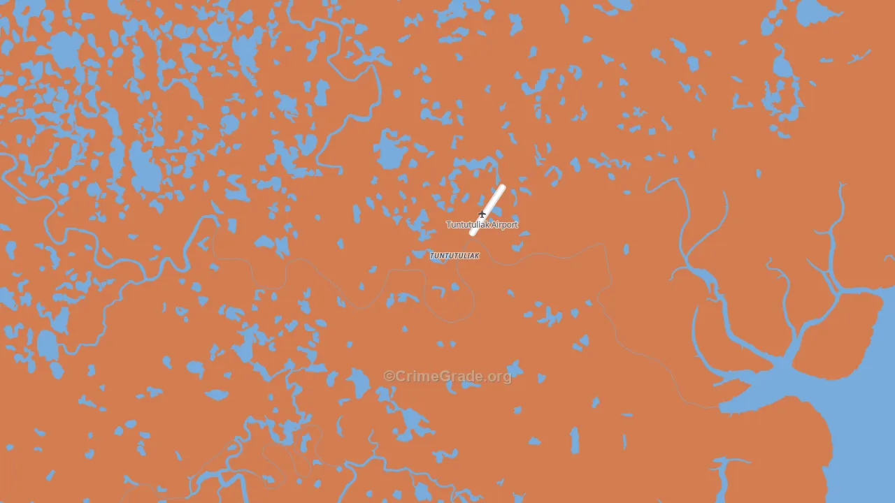 Tuntutuliak, AK Map of Assault Rates