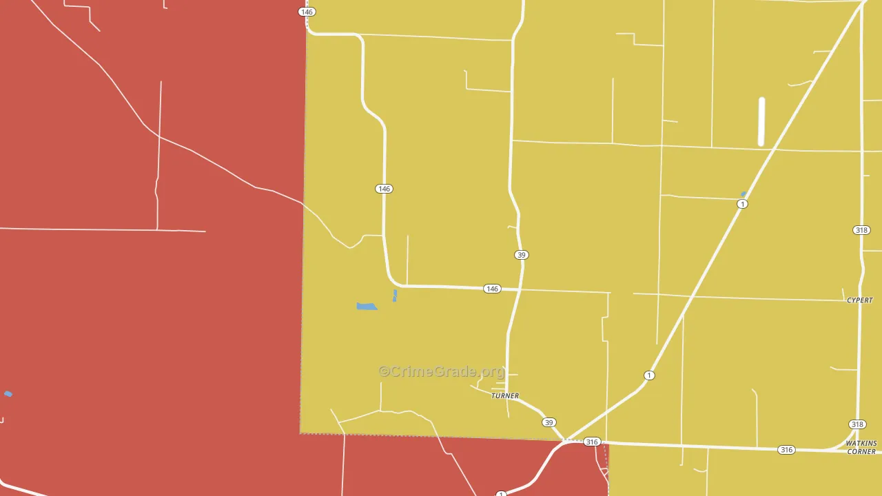Turner, AR Map of Assault Rates
