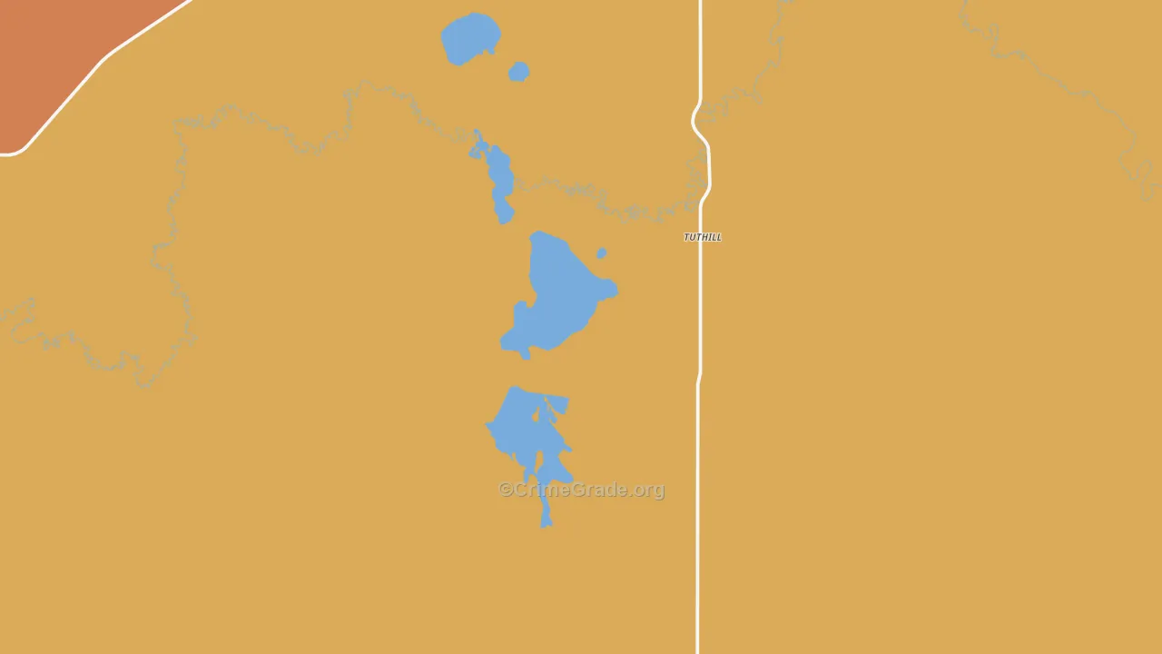 Tuthill, SD Map of Assault Rates