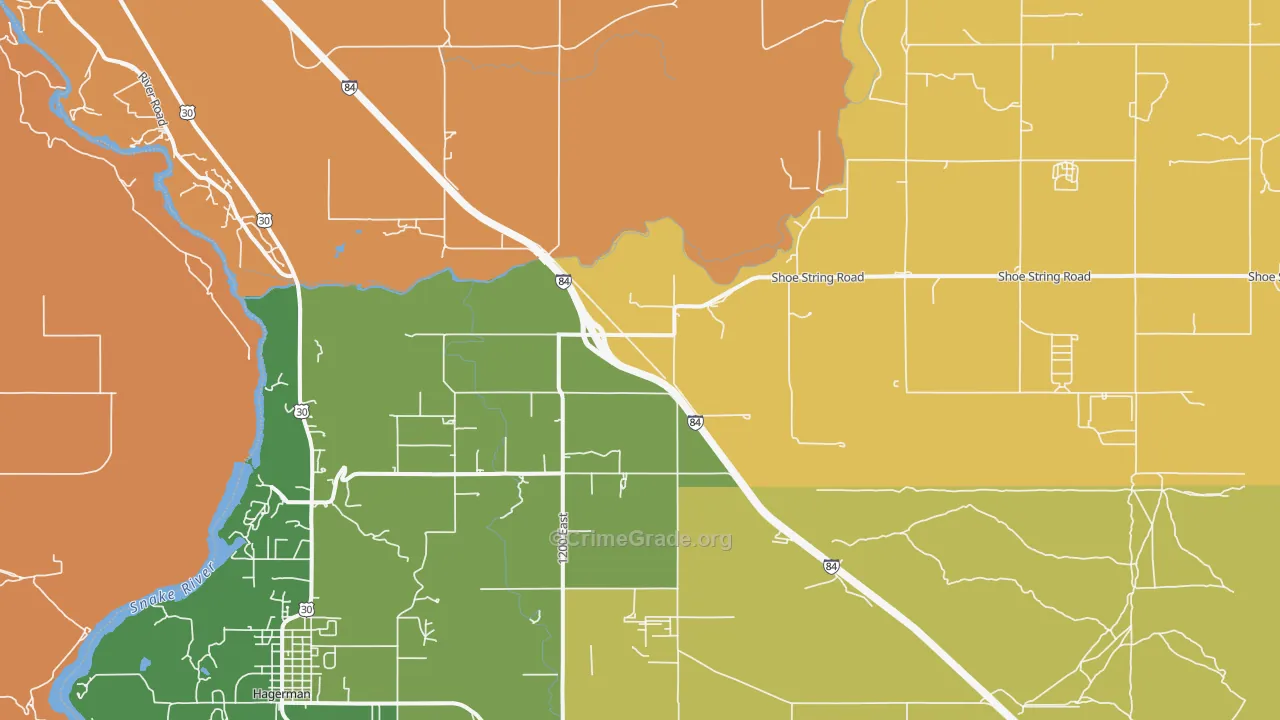 Tuttle, ID Map of Assault Rates