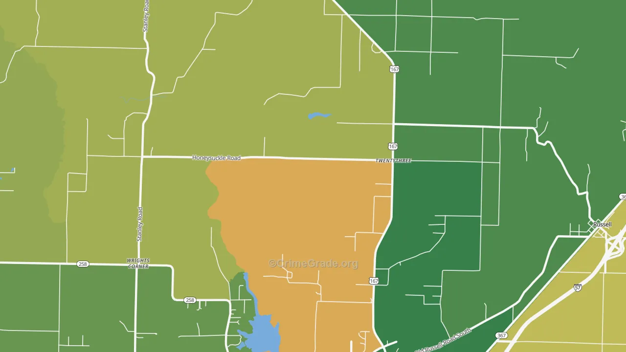 Twentythree, AR Map of Assault Rates