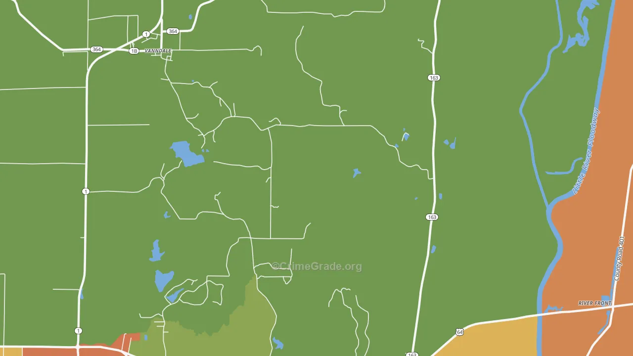 Twist, AR Map of Assault Rates