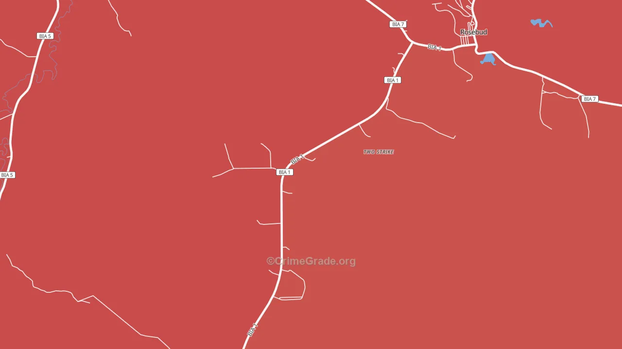 Two Strike, SD Map of Assault Rates