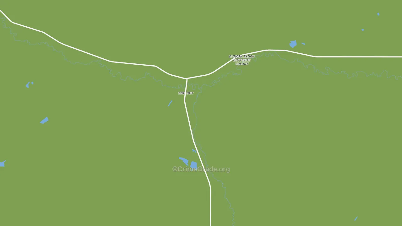 Twodot, MT Map of Assault Rates