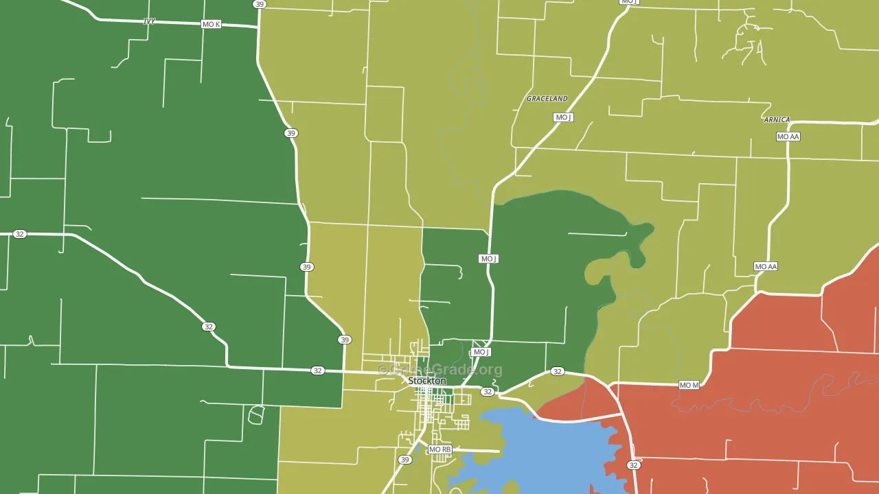 Umber, MO Map of Assault Rates