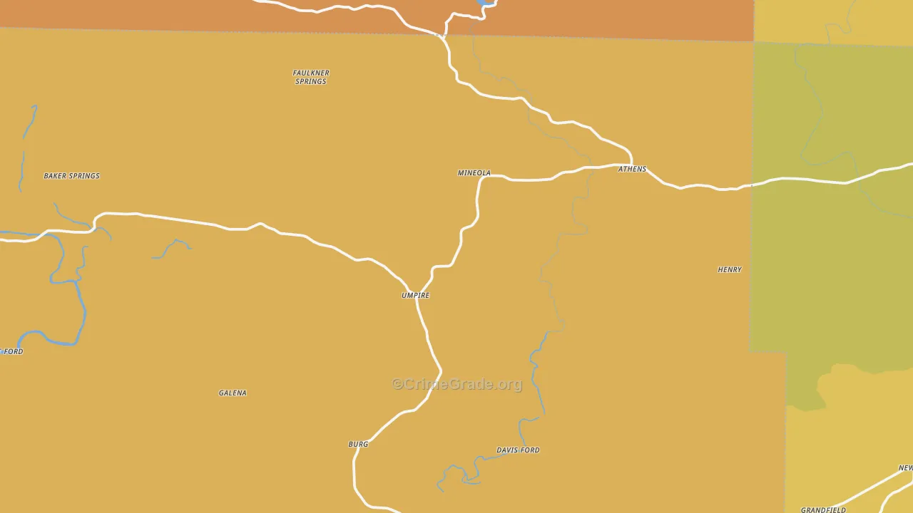 Umpire, AR Map of Assault Rates