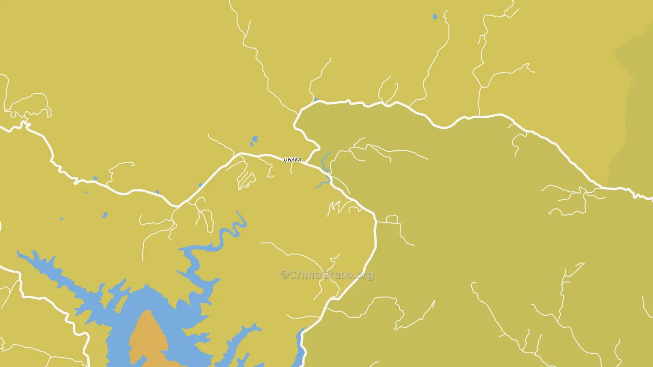 Unaka, NC Map of Assault Rates