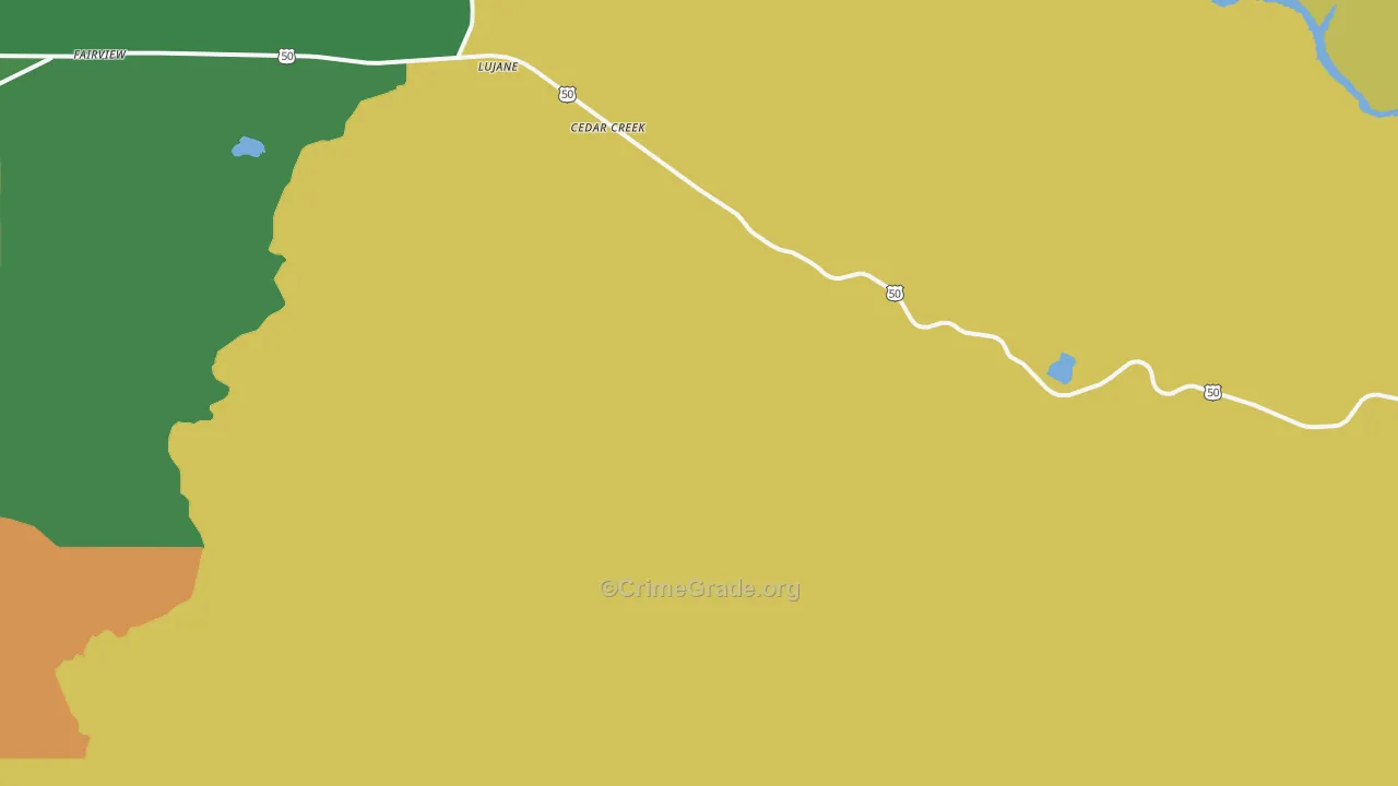 Uncompahgre, CO Map of Assault Rates