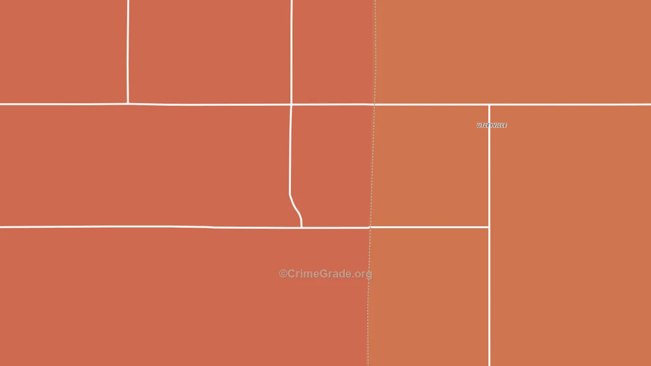 Utleyville, CO Map of Assault Rates