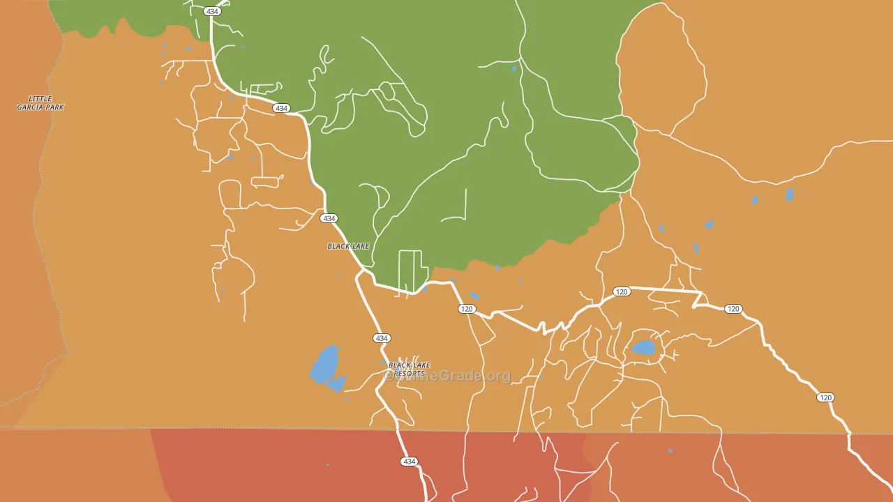 Val Verde, NM Map of Assault Rates