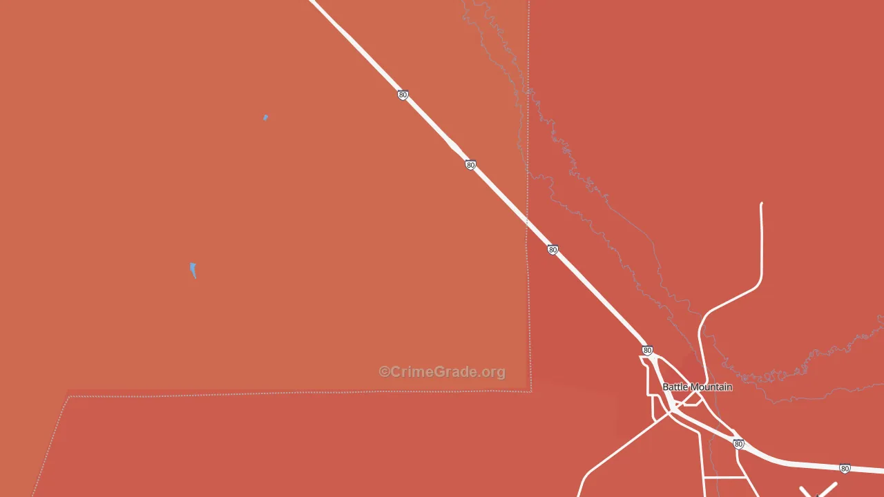 Valmy, NV Map of Assault Rates