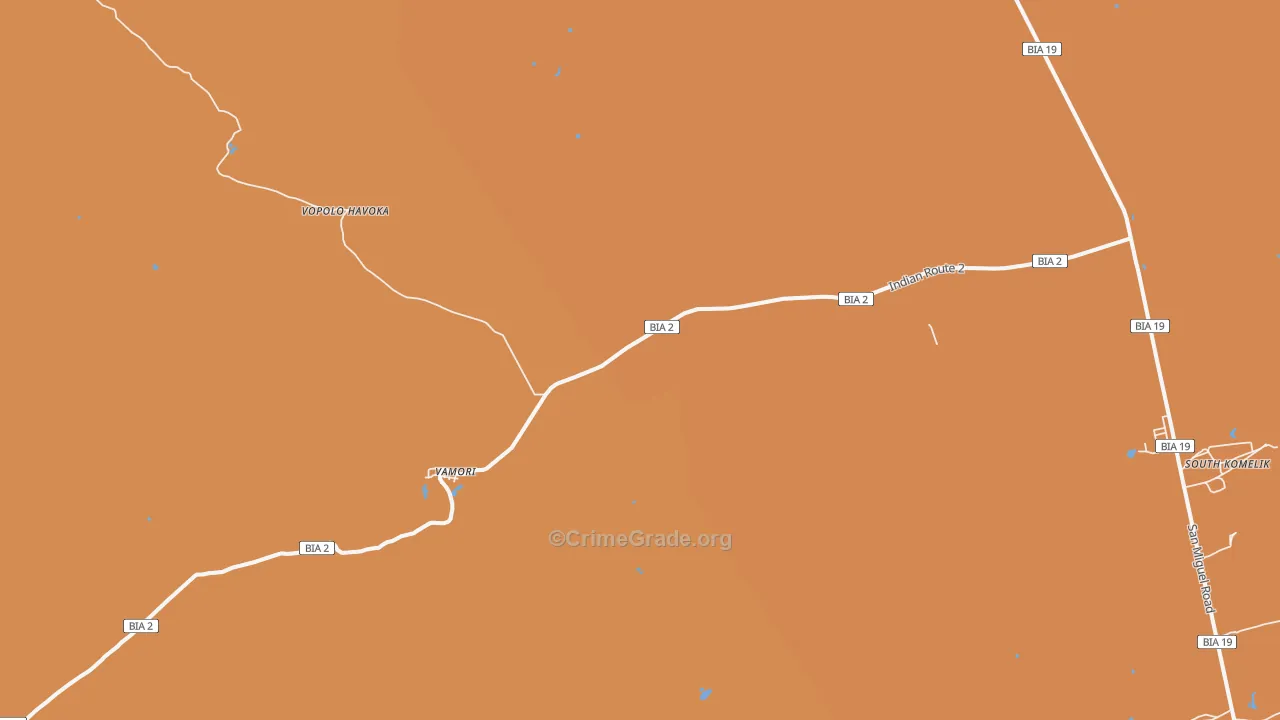 Vamori, AZ Map of Assault Rates