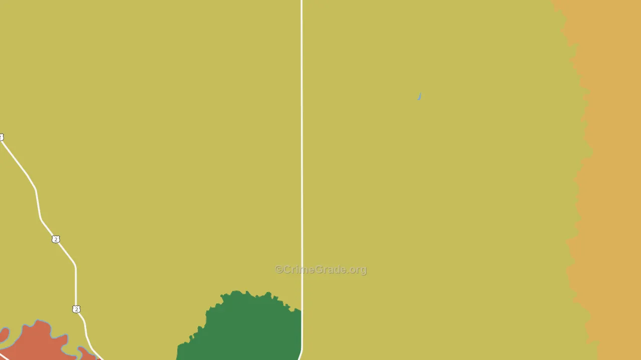 Vandalia, MT Map of Assault Rates