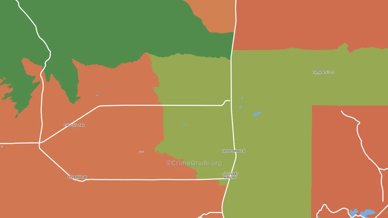 Vanderwagen, NM Map of Assault Rates