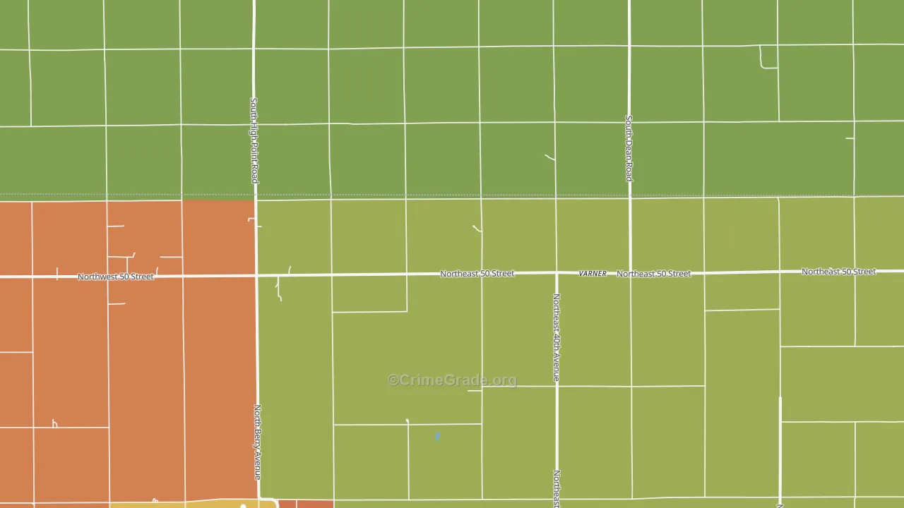Varner, KS Map of Assault Rates