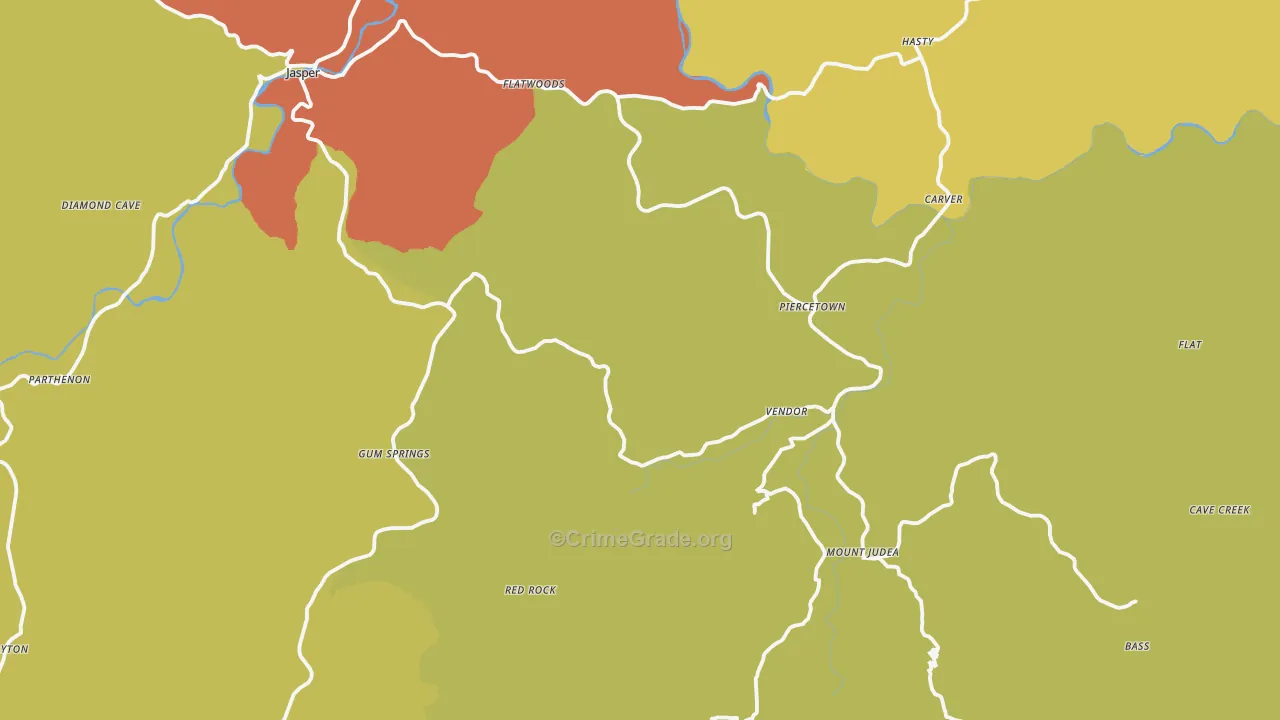 Vendor, AR Map of Assault Rates