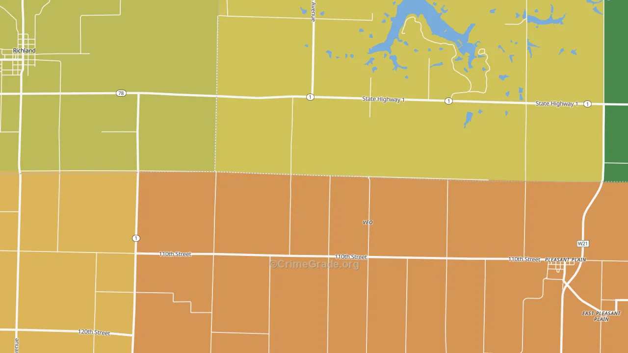 Veo, IA Map of Assault Rates