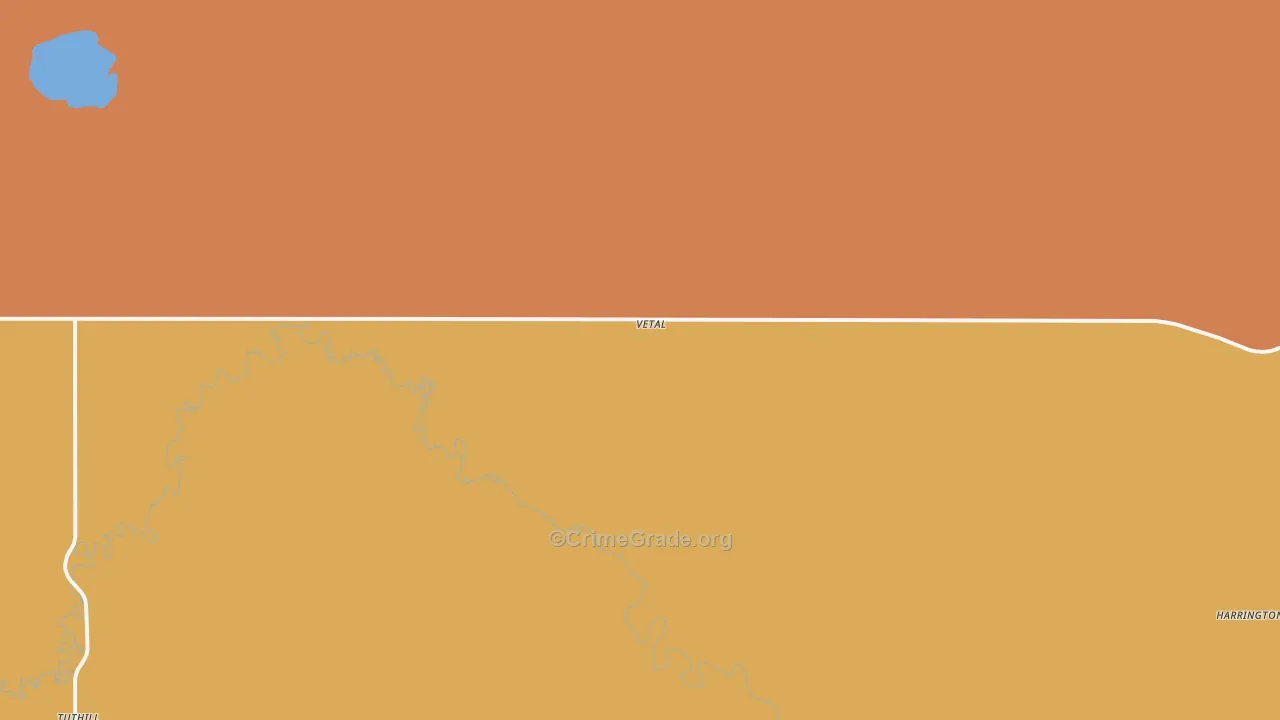 Vetal, SD Map of Assault Rates