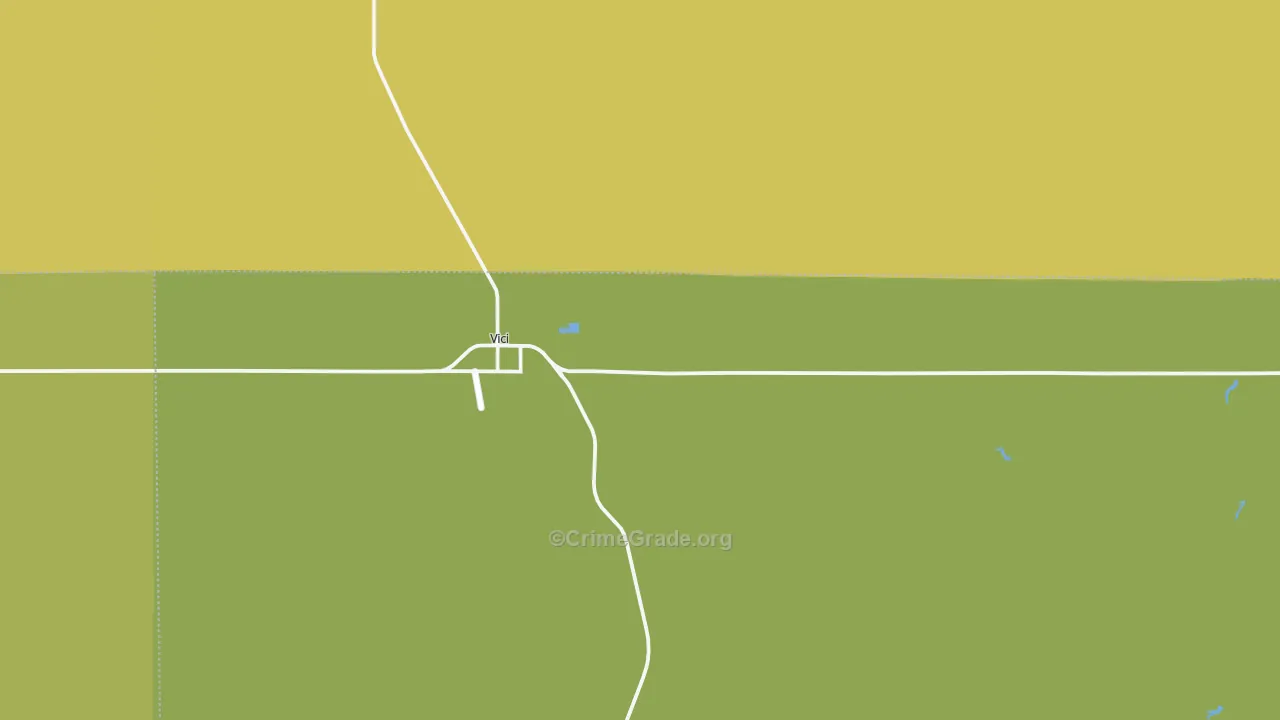 Vici, OK Map of Assault Rates
