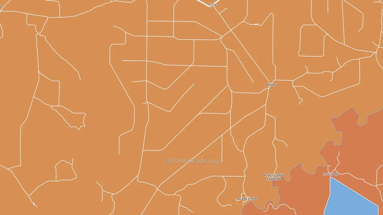 Vick, AR Map of Assault Rates