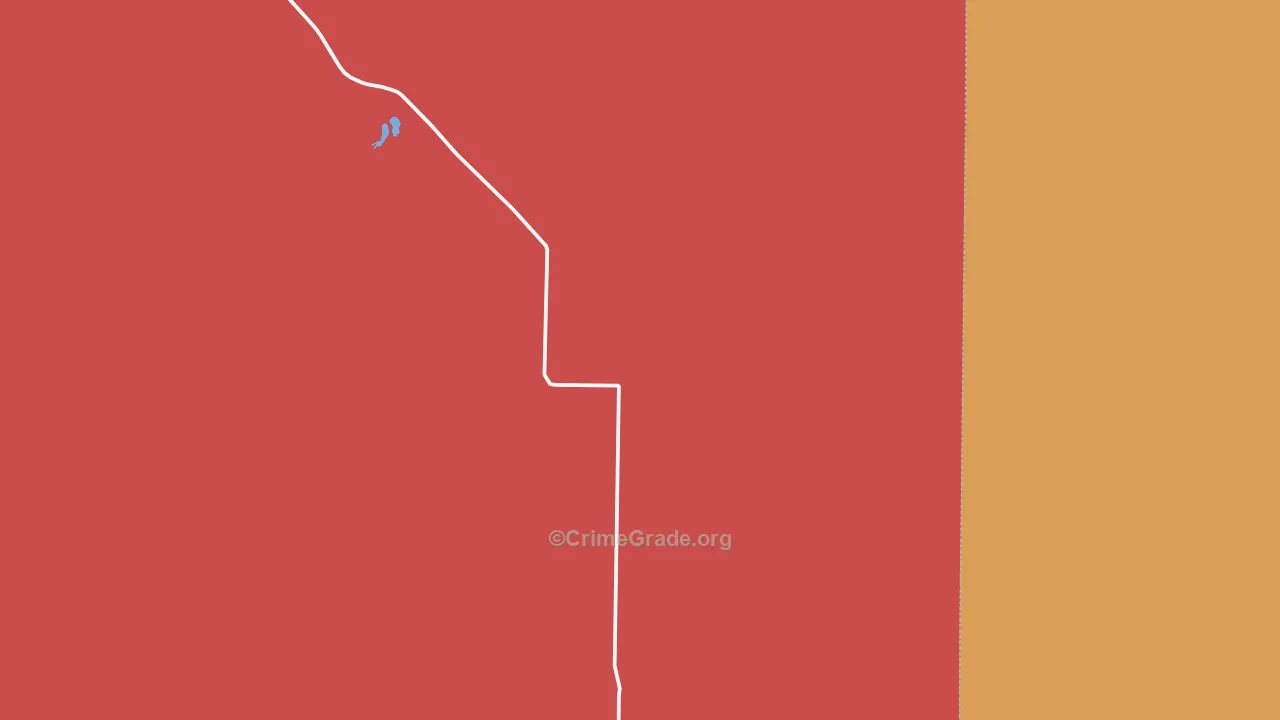Vick, TX Map of Assault Rates