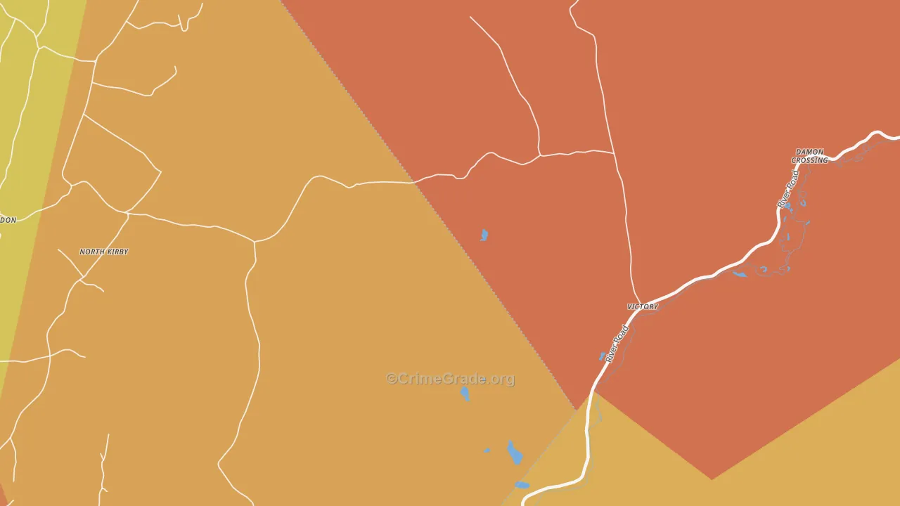 Victory, VT Map of Assault Rates