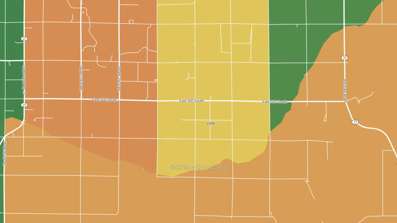 View, ID Map of Assault Rates