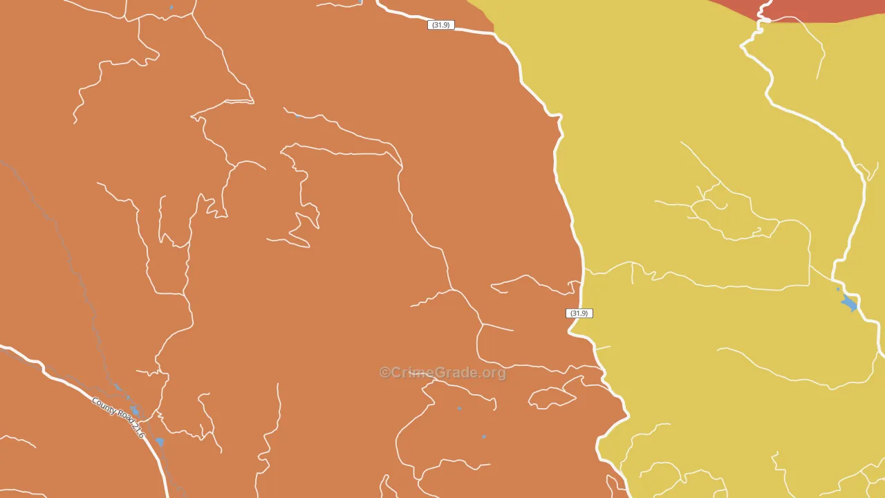 Vigil, CO Map of Assault Rates