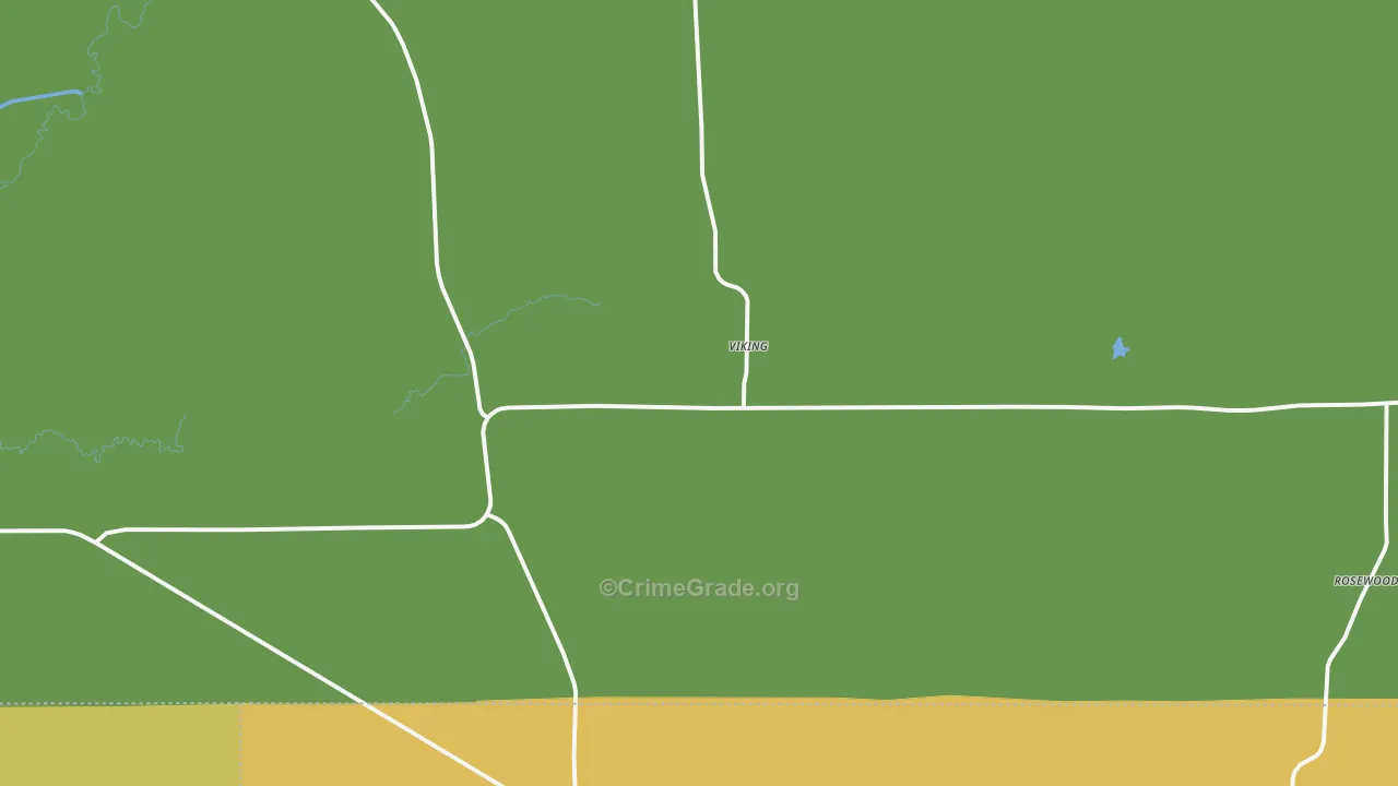 Viking, MN Map of Assault Rates