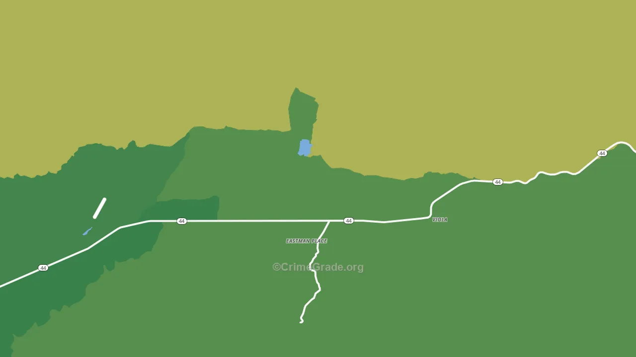 Viola, CA Map of Assault Rates