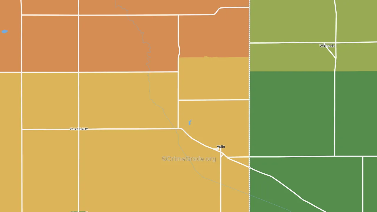 Volin, SD Map of Assault Rates