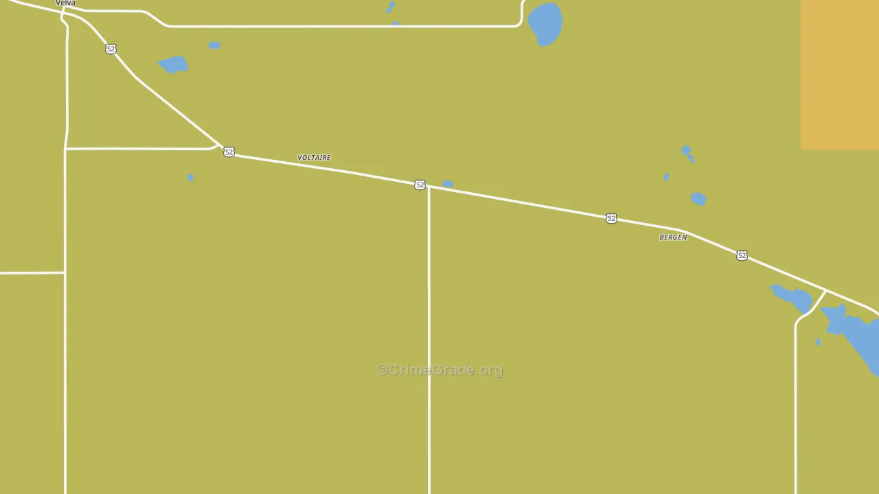 Voltaire, ND Map of Assault Rates