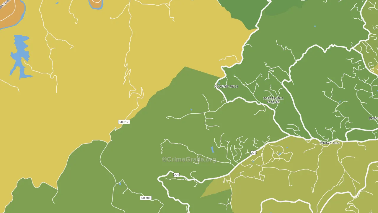 Wabun, VA Map of Assault Rates