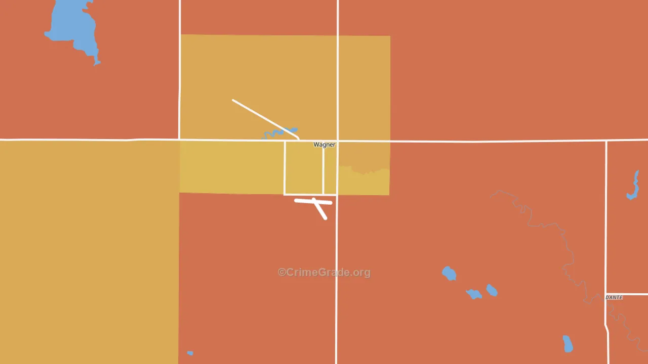 Wagner, SD Map of Assault Rates